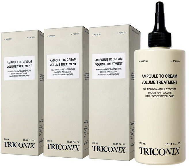 트리코닉스 앰플 투 크림 단백질 탈모 볼륨 워터 트리트먼트, 3개, 300ml