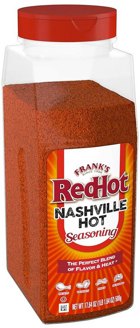 Frank's RedHot Nashville Hot Seasoning 17.64oz | 프랭크스레드핫 내슈빌 핫 시즈닝, 1개