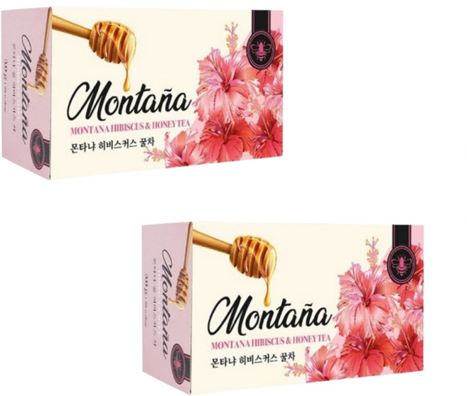 몬타냐 히비스커스 꿀차, 20개입, 2개, 1.5g