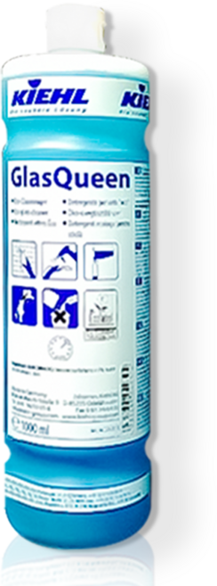 글라스퀸 1L 유리 및 방수표면 강력 세정제 친환경 인증 천연계면활성제-독일제품(GlasQueen), 1개