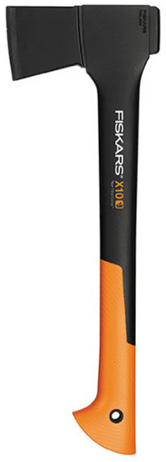 피스카스 FISKARS 미니 손도끼 S X10 캠핑용 장작 패기 나무 벌목용 캠핑 도끼 핀란드산 정식 수입제품, 1개