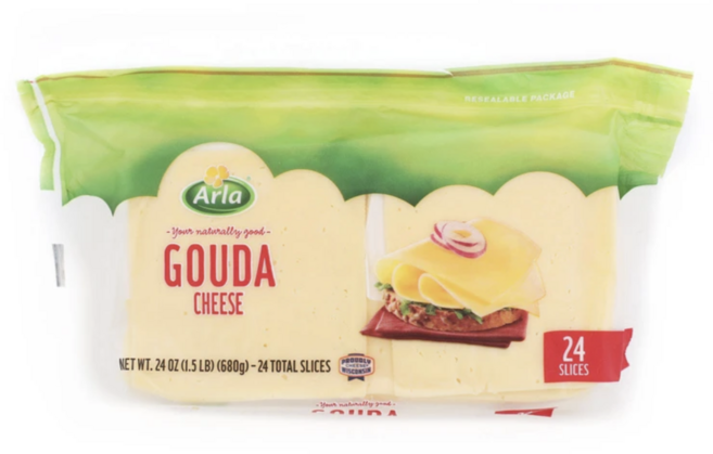 코스트코 하바티 슬라이스 치즈 907g 아이스박스 무료 묶음가능, 1세트