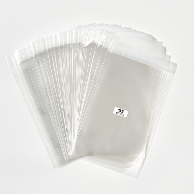 공구아울 접착식 투명 OPP봉투 포장봉투 17종, 1팩