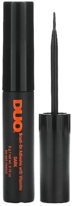 듀오 브러시 온 스트립래시 속눈썹 접착제 0.18oz(5g), 1개, 다크 톤, 5g - 쿠팡