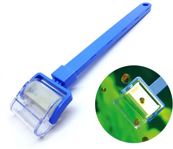 수이사쿠 달팽이잡이 달팽이제거용 롤러 수족관청소, 1세트