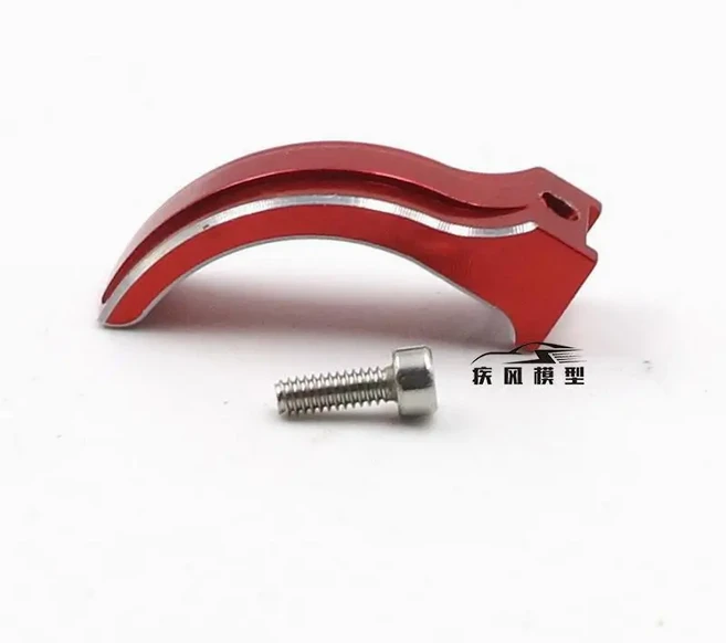 RC 송신기 스로틀 트리거 암 브레이크로드 후타바 7PX 라디오 컨트롤 카, 01 빨간색