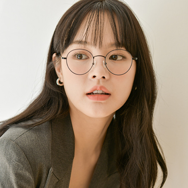 트라운 여자 남자 가벼운 블루라이트 차단 렌즈 안경 전자파 자외선 차단