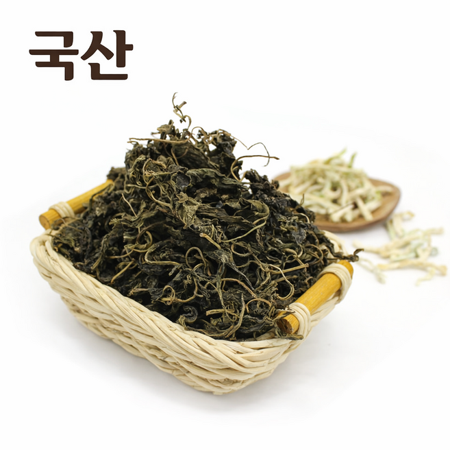 국산 건조 고춧잎 말린 고추잎 반찬용, 5개, 100g