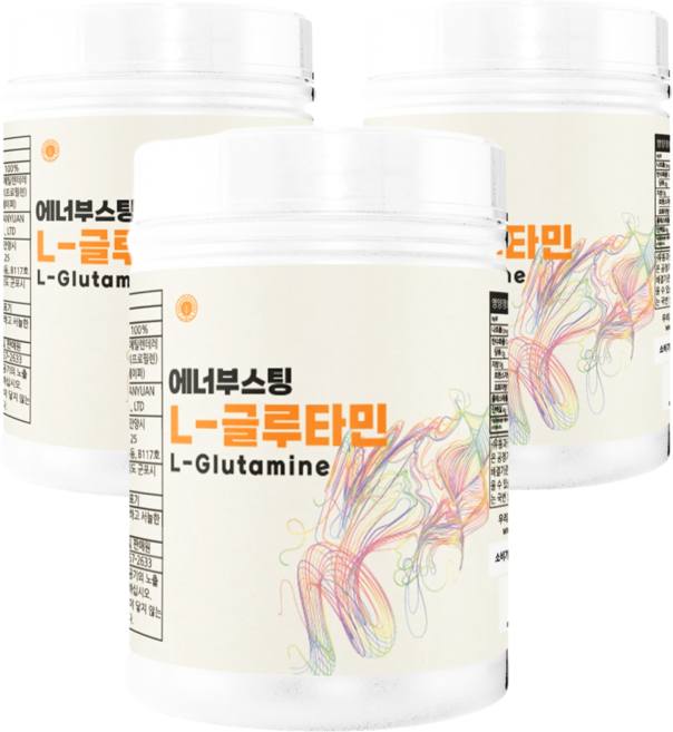 글루타민 파우더 단백질 보충제 분말가루 300g 1개, 3개
