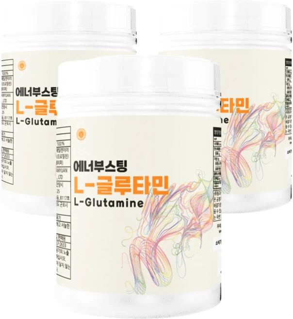 글루타민 파우더 단백질 보충제 분말가루 300g 1개, 3개 - 쿠팡