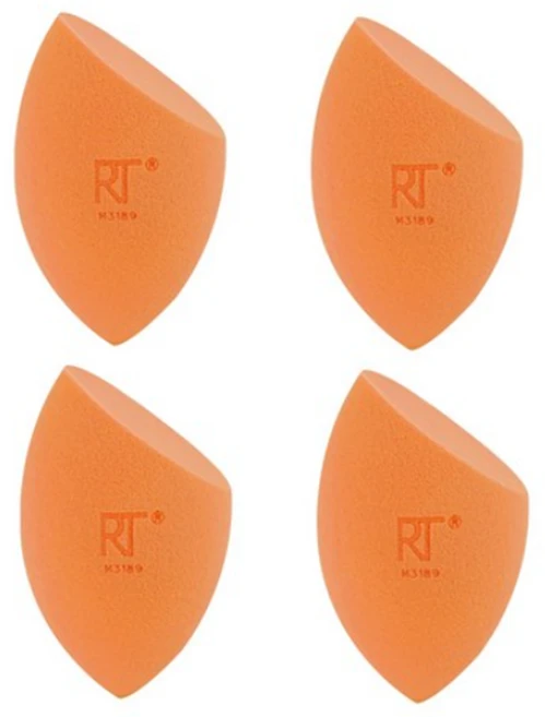 리얼테크닉 미라클 컴플렉션 스펀지 4p, 오렌지, 1개 - 쿠팡