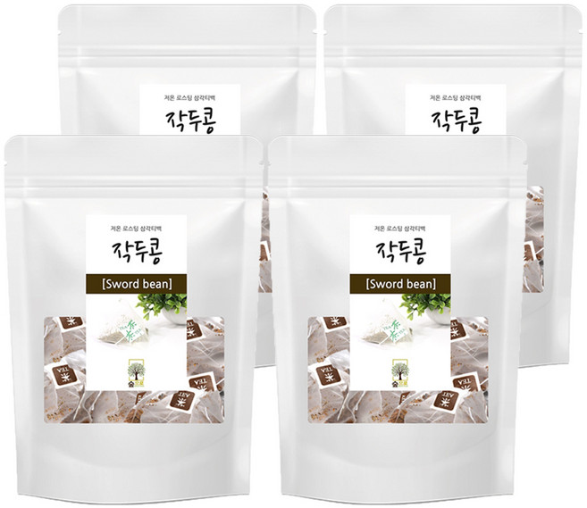 작두콩 25티백 숲으로허브 삼각티백, 1g, 25개입, 4개