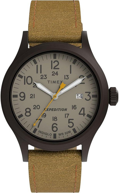타이맥스 타이멕스 Timex Expedition Scout 40mm 남성용 아날로그 시계 | 야광 바늘 내구성이 뛰어나고 편안한 조절 가능한 스