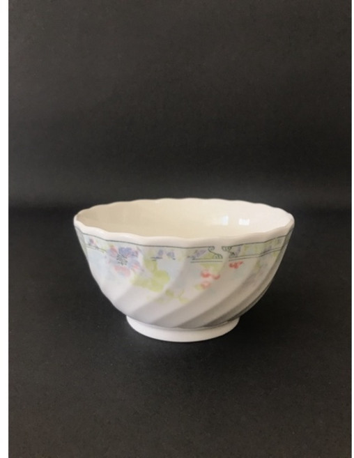 東昇瓷器餐具 大同強化瓷器 夢磁5吋螺紋碗, 1個, N7154直徑12.8高6.5容量500