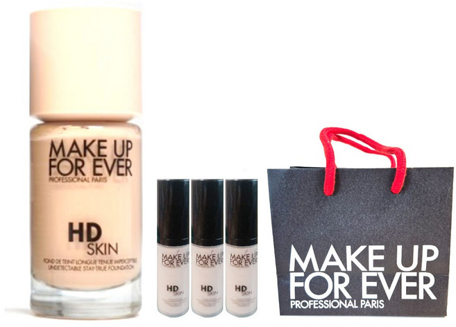 메이크업포에버 HD 스킨 파운데이션 30ml + 5ml x 3ea (백화점정품 쇼핑백), 1N10, 1개