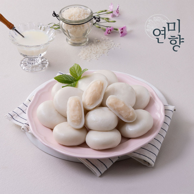 연미향 연유앙금떡 15개입 우유맛앙금 아이들간식 간편포장 식사대용 어린이집간식 100%국산멥쌀, 60g, 15개