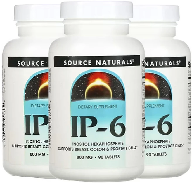 소스네츄럴스 IP-6 800 mg 90 정, 90정, 3개 - 쿠팡