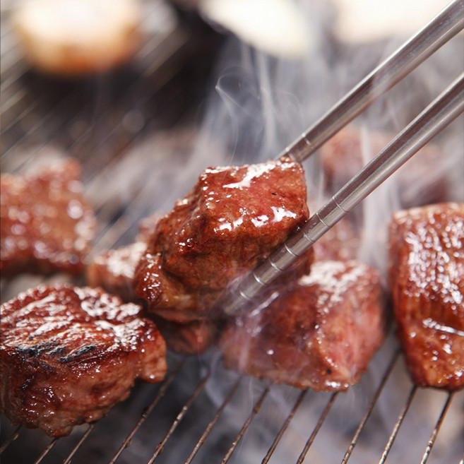 [빌리푸드] 청정 미국산 소고기 척아이롤 구이용 초이스등급, 2세트, 200g