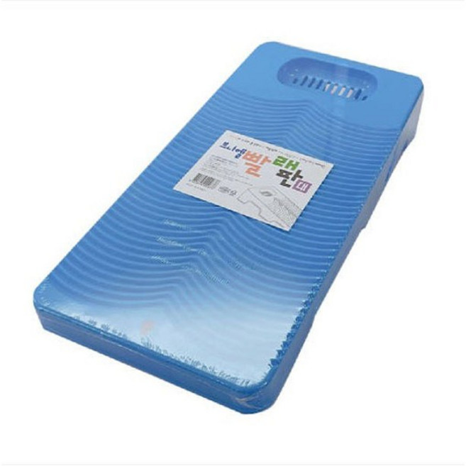 브니엘 파스텔빨래판 (대) 색상랜덤 (2676) / 칼라 플라스틱 미끄럼방지패드, 1개