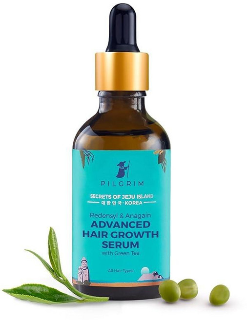 Pilgrim Redensyl 3% + Anagain 4% Advanced Hair Growth Serum (50ml), 1, 50ml