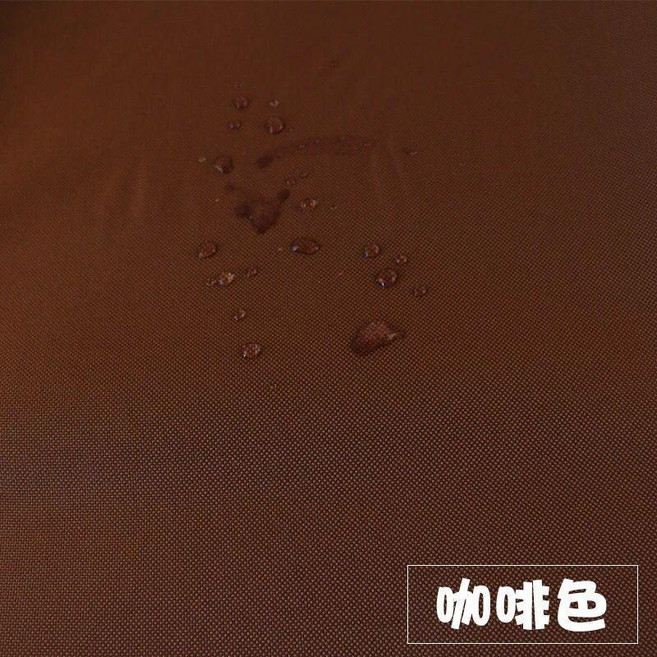 good 牛津布防水帆布布料帳篷布戶外加厚防雨棚布箱包面料, 咖啡色, 1個