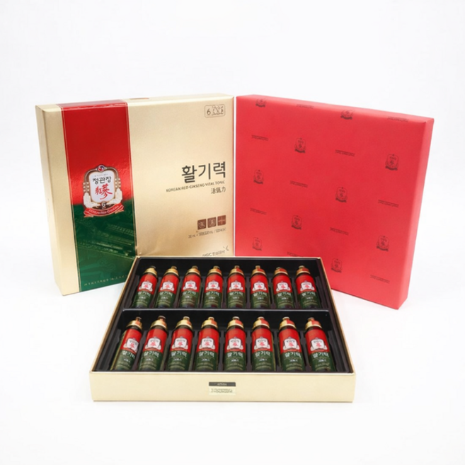 정관장 활기력 앰플형 홍삼음료 16병 고급선물포장, 1개, 320ml