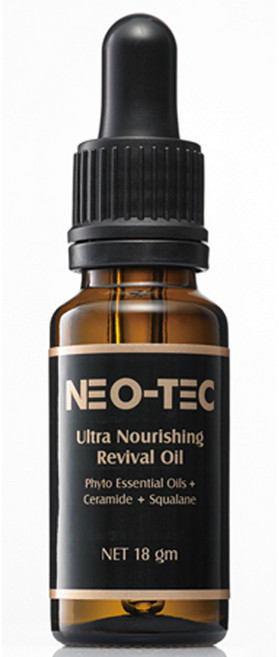 NEO-TEC 妮傲絲翠 角鯊烷滋潤賦活精華油 深層滋養保濕 改善乾燥粗糙 使肌膚柔嫩細緻, 18g, 1個