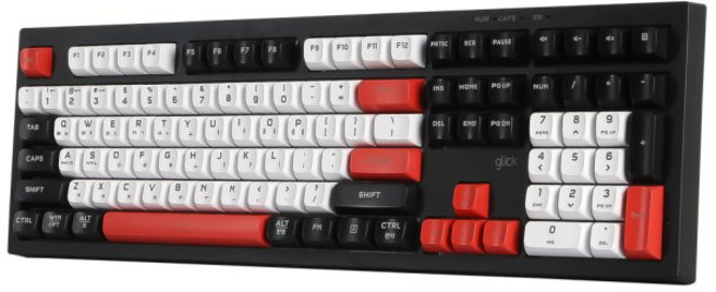 지클릭커 오피스프로 WK50 사일런스 M RGB 무소음 방수 무선 블루투스 키보드 Poker 108키, 제조사축