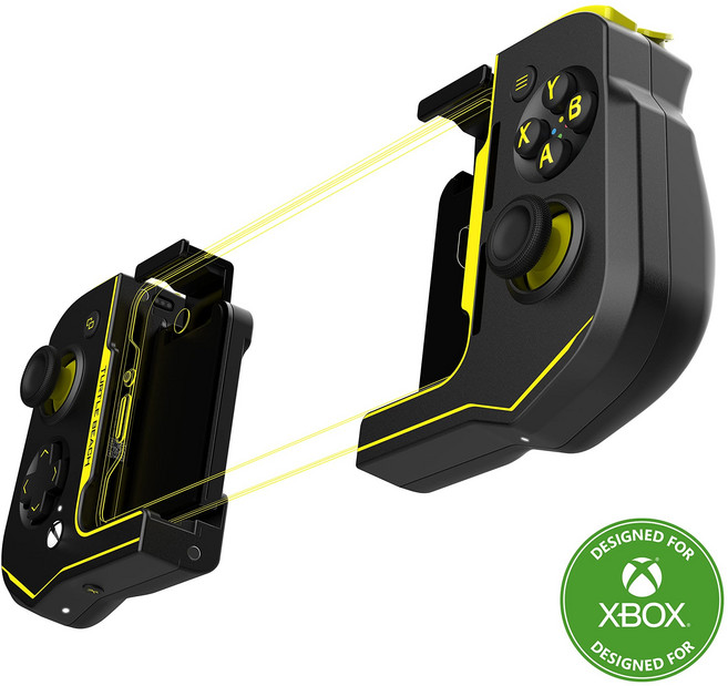 Beach) ATOM Bluetooth Xbox Cloud Game Pass Android 8.0+ GeForce Now Steam Link[Xbox 터틀, Black/Yellow_Atom Android, 1개