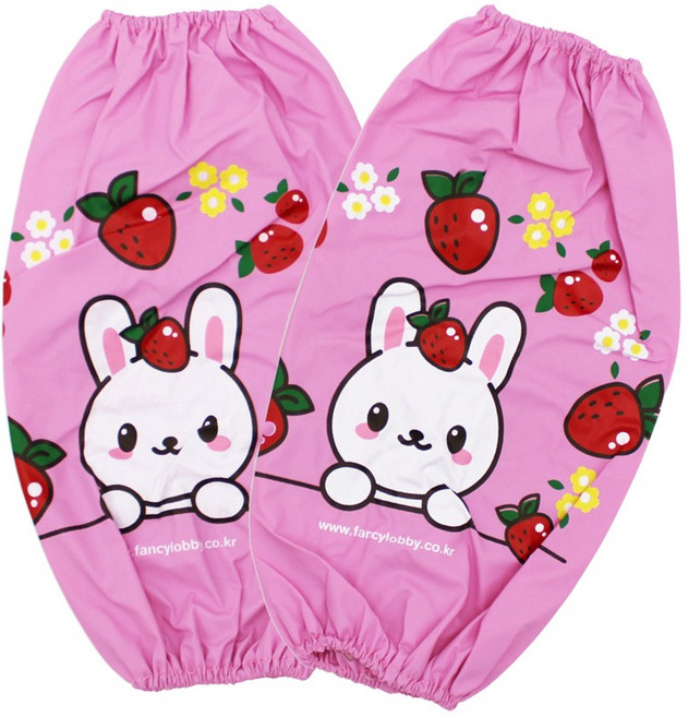 팬시로비 방수 팔토시 초등 어린이 핑크