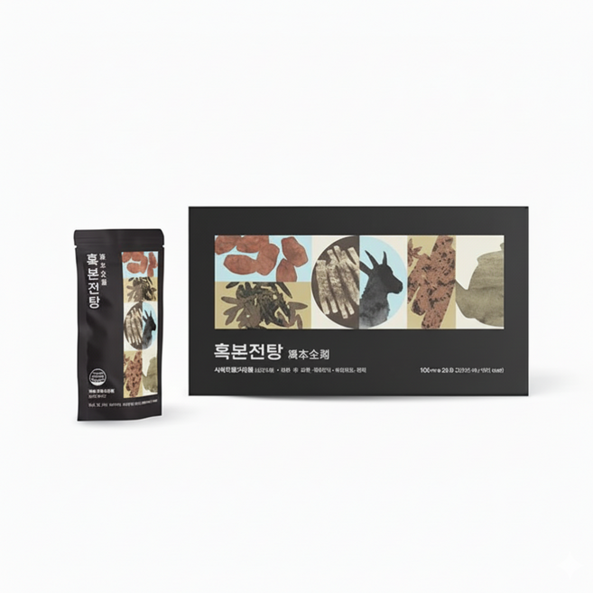 흑본전탕 흑삼전탕 흑염소엑기스 진액 흑염소즙 2세대 초방리농장 스타팜, 1박스