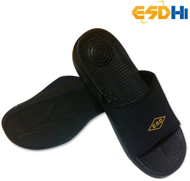 ESDhi 제전복 방진복 크린룸 [제전슬리퍼-피로방지]