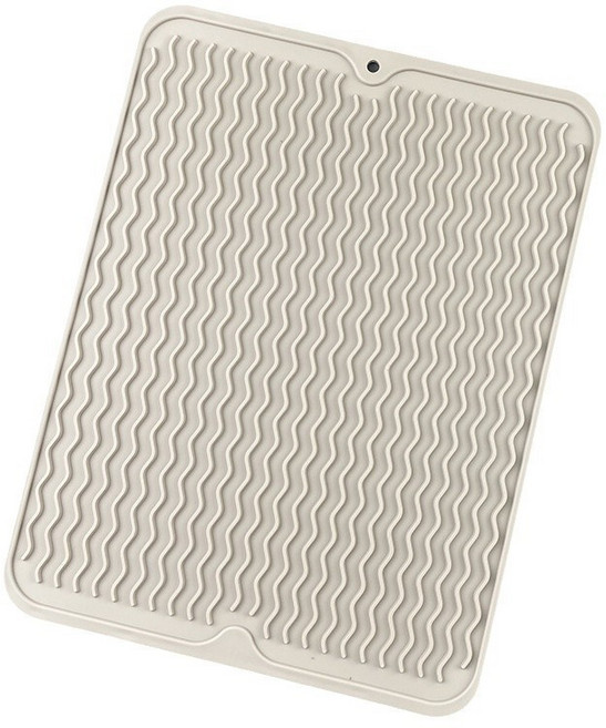 에어프라이어 열차단 매트, 베이지, 1개