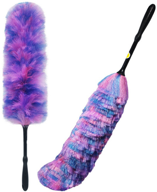 오필리아 더스터 대형 정전기 먼지털이 먼지털이개 틈새 먼지제거, 믹스, 1개