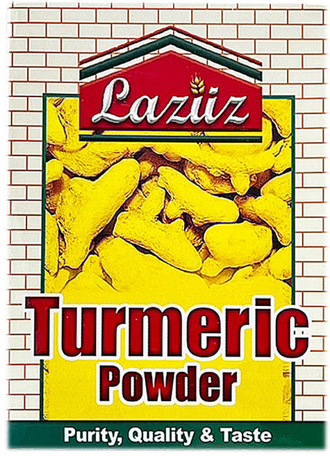 Laziz Turmeric Powder 강황 가루, 6개, 200g