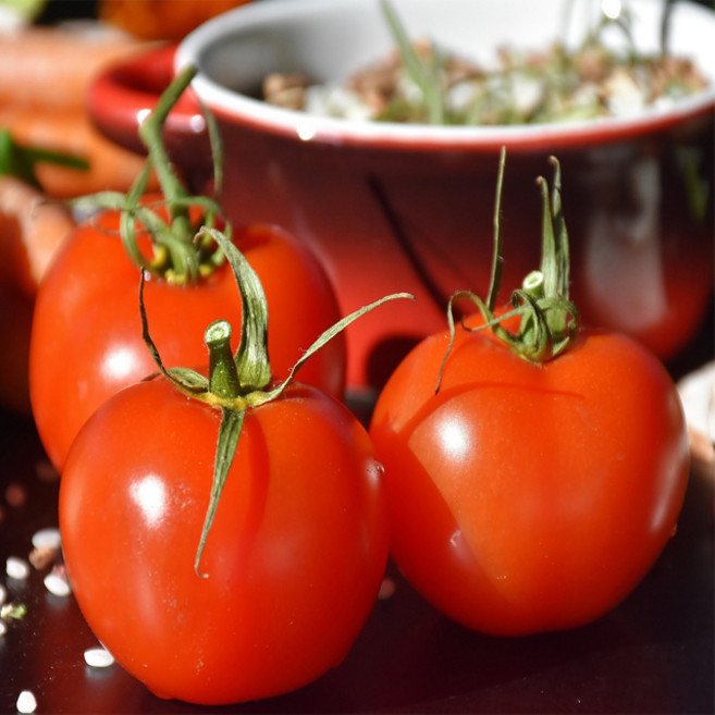 신선하고 빨갛게 잘 익은 완숙토마토 5kg 작은사이즈, 1박스