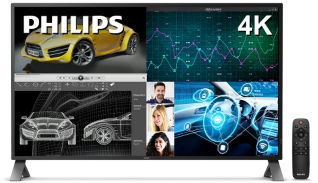 필립스 필립스 438P1 4K UHD 시력보호 무결점