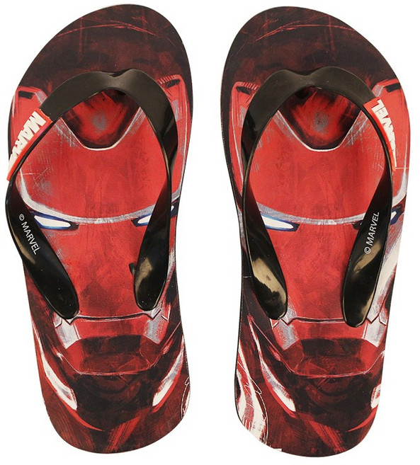 MARVEL 마블 캡틴아메리카 쪼리 슬리퍼 빅사이즈 비치샌들 플리플랍 아쿠아슈즈