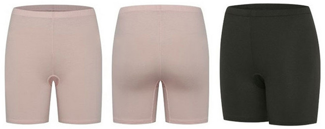 크리비아 여성 네모 사각 드로즈 5부 팬티 텐셀 인견 면스판