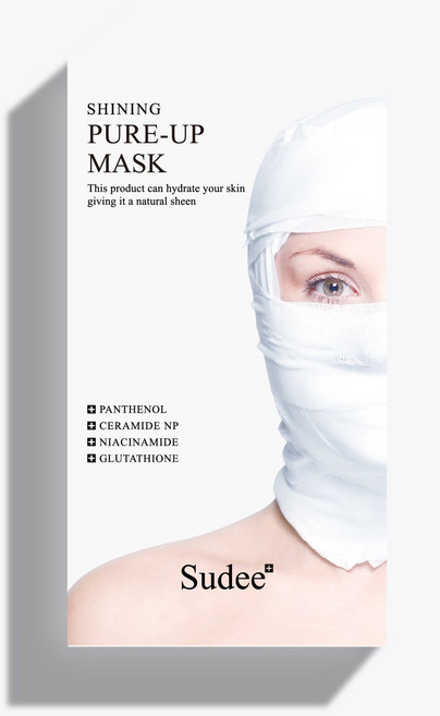 수다이 샤이닝 퓨어업 마스크 4ml 슬리핑팩, 10개입, 1개