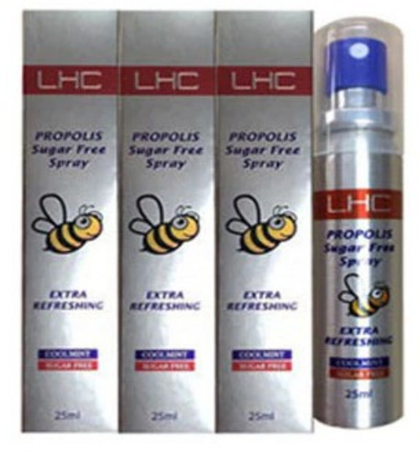 [호주영양제직구+무료배송]LHC 프로폴리스 스프레이 (25ml x3입), 75ml, 1세트