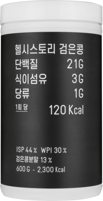 건강한형제들 헬시스토리 닥터프렌즈 단백질 보충제 WPI ISP 쉐이크 프로틴, 검은콩, 1개, 600g