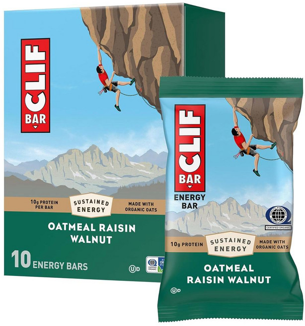 CLIF Bar 에너지 프로틴 바 오트밀 월넛, 1개, 680g