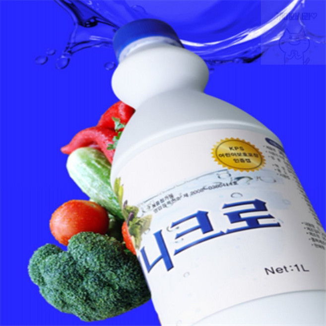 까미와사과 쎄니크로1L 야채과일세척제