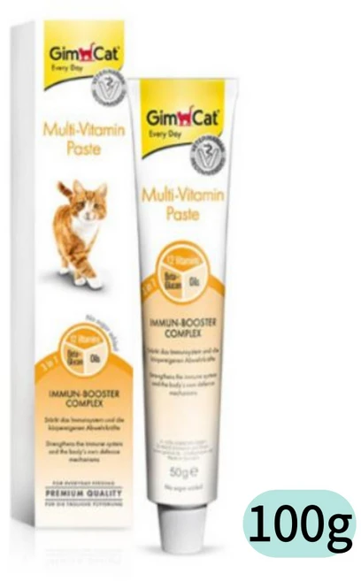 짐펫 짐캣 비타민 100g 고양이 영양제(27년 3월), 1개, 종합영양제, 1정 - 쿠팡