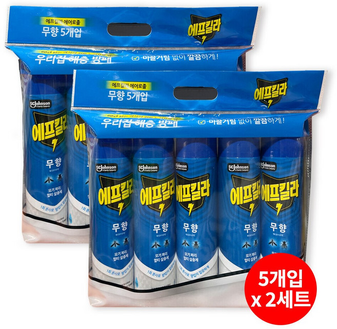 에프킬라 우리집 해충방패 600ml x 10개입 에어졸 무향/에어졸에프킬라/냄새무/미끌거림무/여름모기, 10개