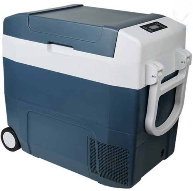 루컴즈 캠핑용 이동식 냉장고 50L, 블루, R050W01-U