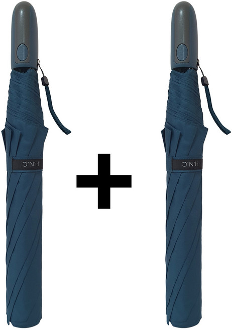 1+1 스마트 2단 접이식 자동우산