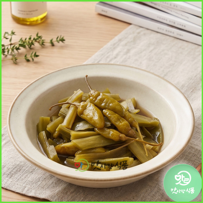 궁채 장아찌(울) 10kg 절임 식당 대용량 업소용 반찬 뚱채 줄기 상추, 1개