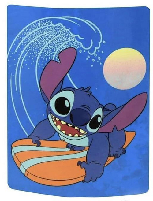 Disney Lilo and Stitch 114.4 x 152.4cm 플리스 담요